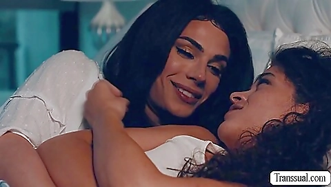 Brunette with a tattooed pussy gets banged by big dick