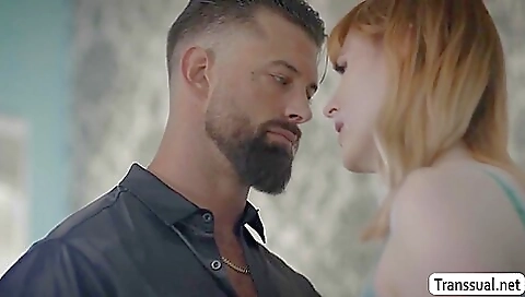 Bright tittier brunette girl is enjoying a nice anal play