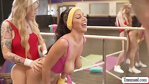 Brunette hottie has big black cock in her asshole 033