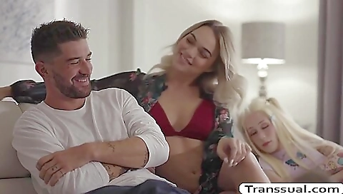 Hot brunette babe gets her ass fucked hard while she masturbates