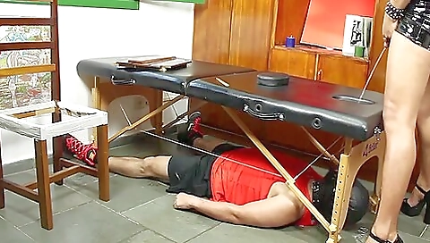 Busty shemale sucks dick on the couch with a big cock